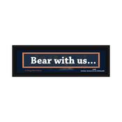 Podcast Bear with us...