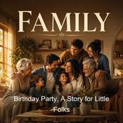 Podcast Birthday Party, A Story for Little Folks