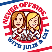 Podcast Never Offside with Julie & Cat