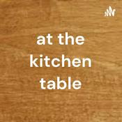 Podcast at the kitchen table