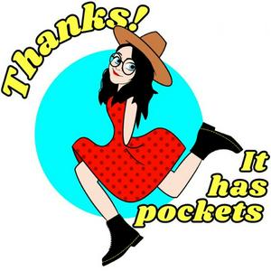 Thanks!  It Has Pockets